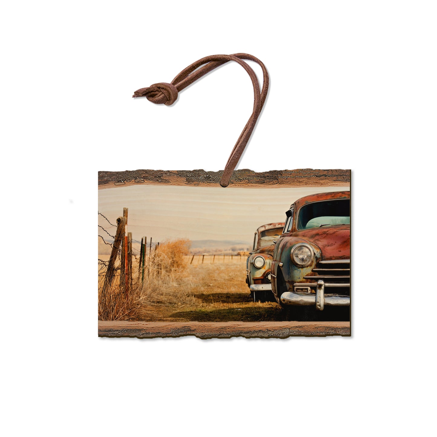 Rest Stop - Live Edge Magnet Live Edge Ornament (5pk // $2.80ea)