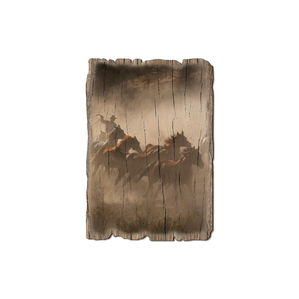 Raw Hide - Weathered Edge Magnet Weathered Edge Magnet (5pk // $2.80ea)