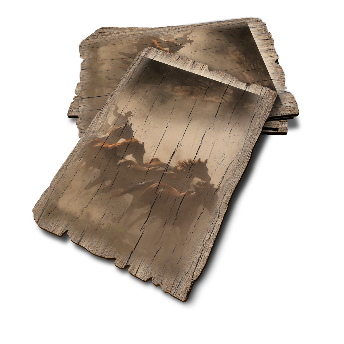 Raw Hide - Weathered Edge Weathered Edge Postcard (5pk // $2.80ea)