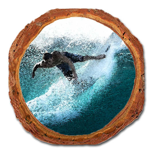 Coaster: Live Edge - Rip It (Pack of 5)