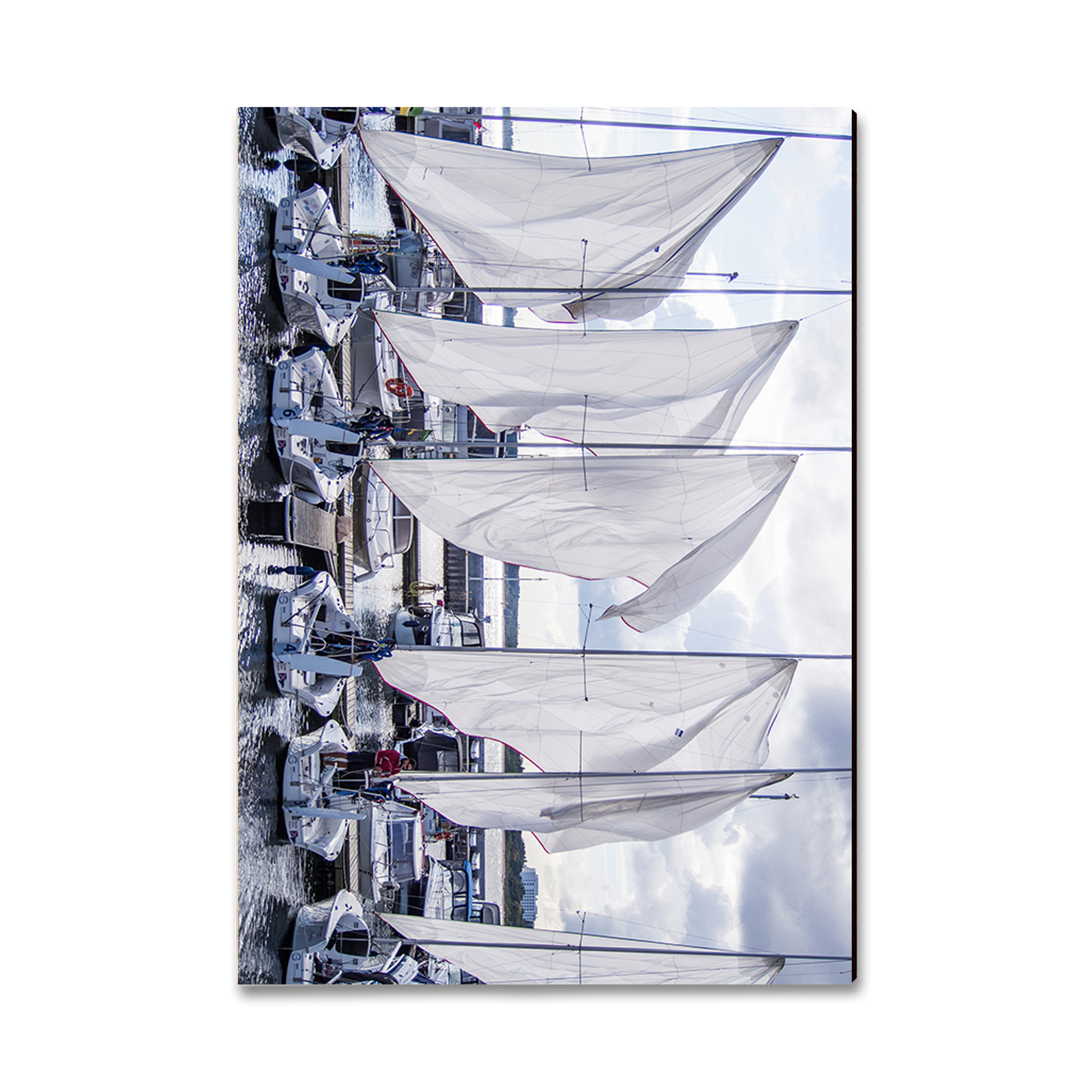 Greeting Card: Classic Edge - Sailing Breeze