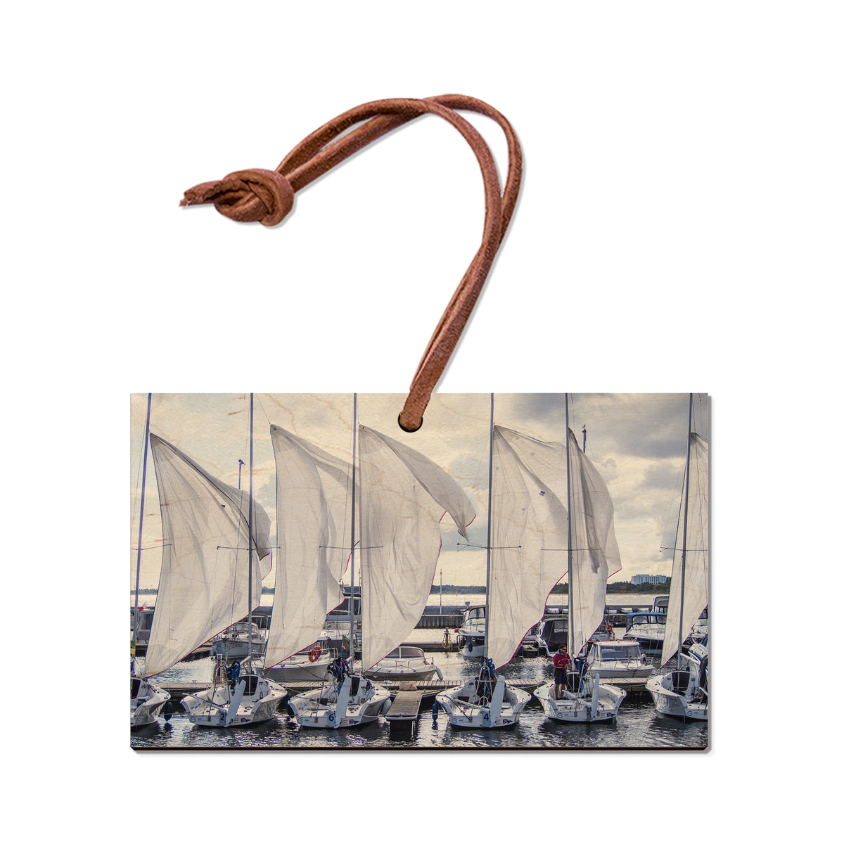 Sailing Breeze - Magnet Classic Edge Ornament (5pk // $2.80ea)