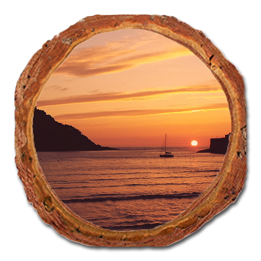 Coaster: Live Edge - Sailors Sunset (Pack of 5)