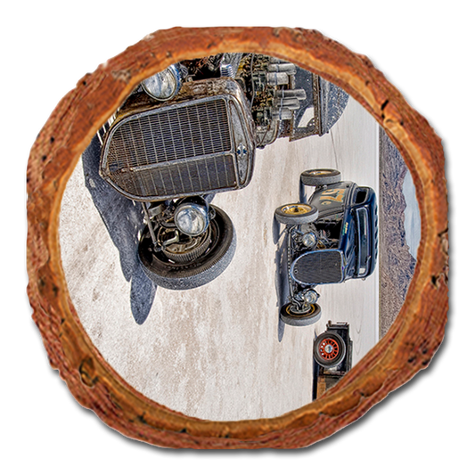 Coaster: Live Edge - Salt Flats