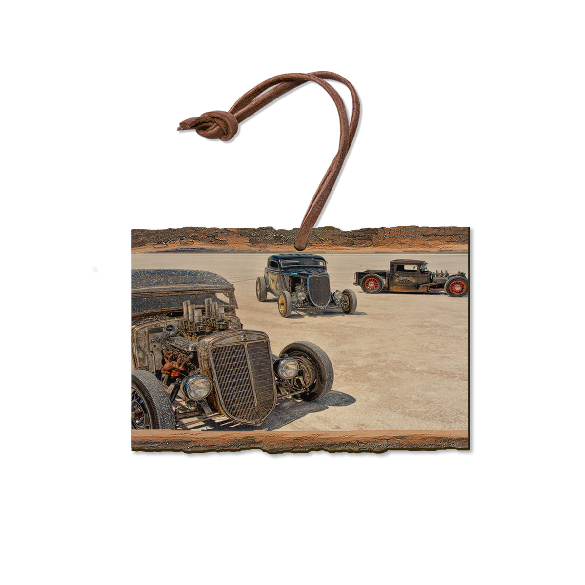 Salt Flats - Live Edge Magnet Live Edge Ornament (5pk // $2.80ea)