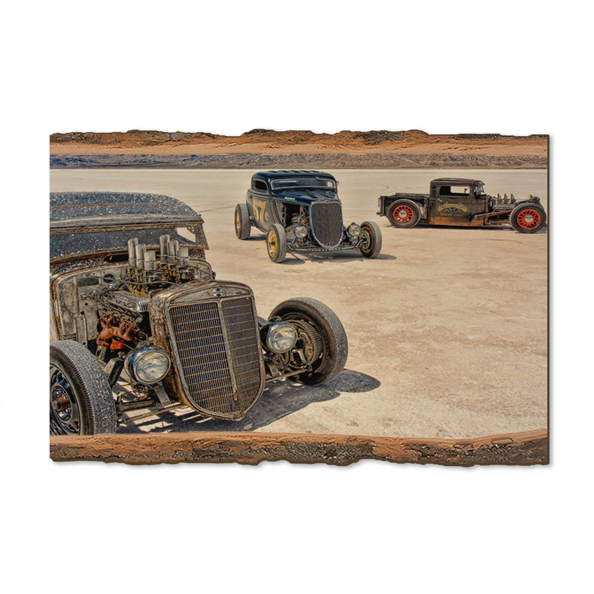 Salt Flats - Live Edge Magnet Live Edge Postcard (5pk // $2.80ea)