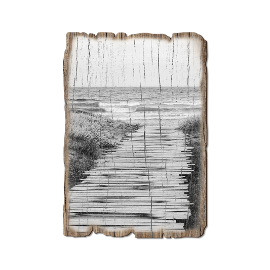 Greeting Card: Weathered Edge - Short Board