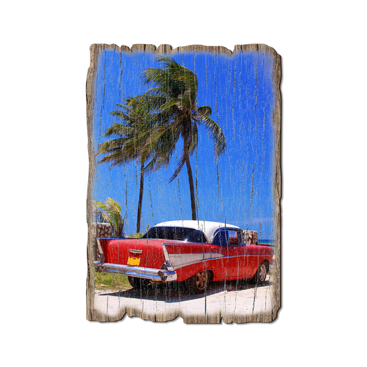 Greeting Card: Weathered Edge - Tropic57 Chevy (Pack of 5)