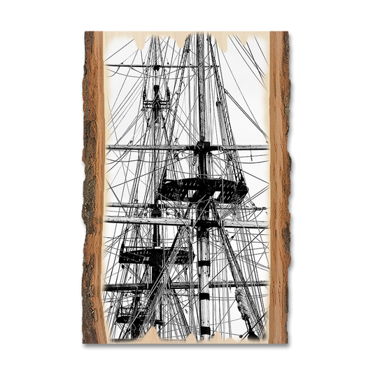 Magnet: Live Edge - Tall Ship