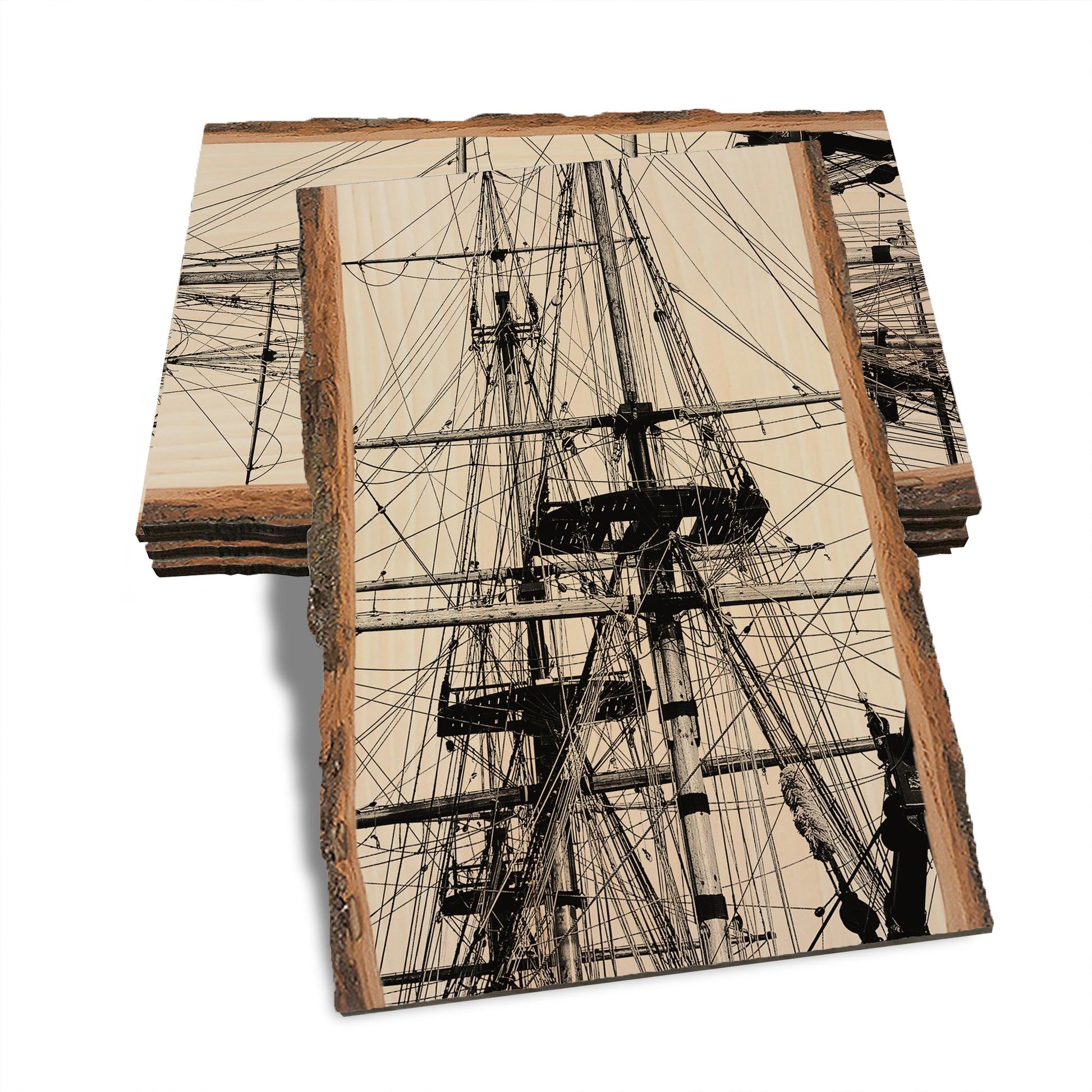 Tall Ship - Live Edge Live Edge Postcard (5pk // $2.80ea)
