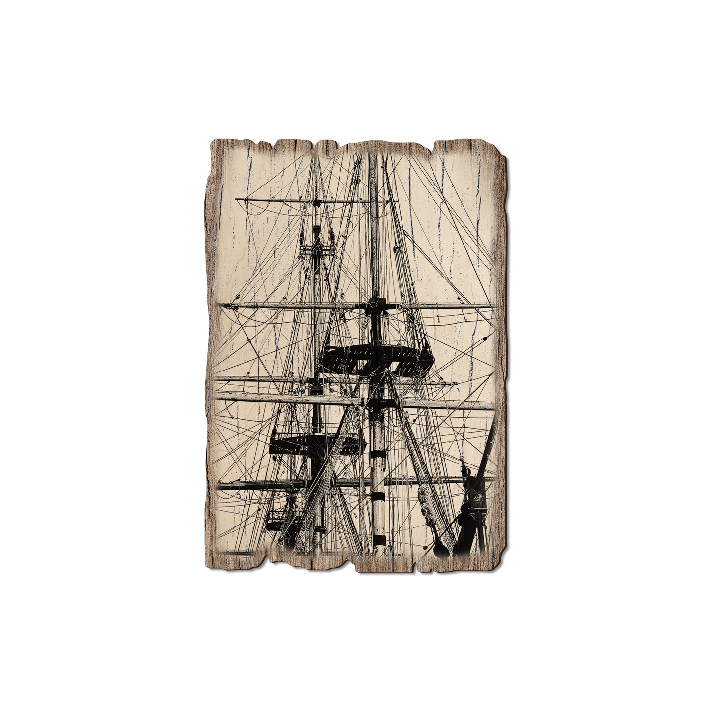 Tall Ship - Weathered Edge Magnet Weathered Edge Magnet (5pk // $2.80ea)