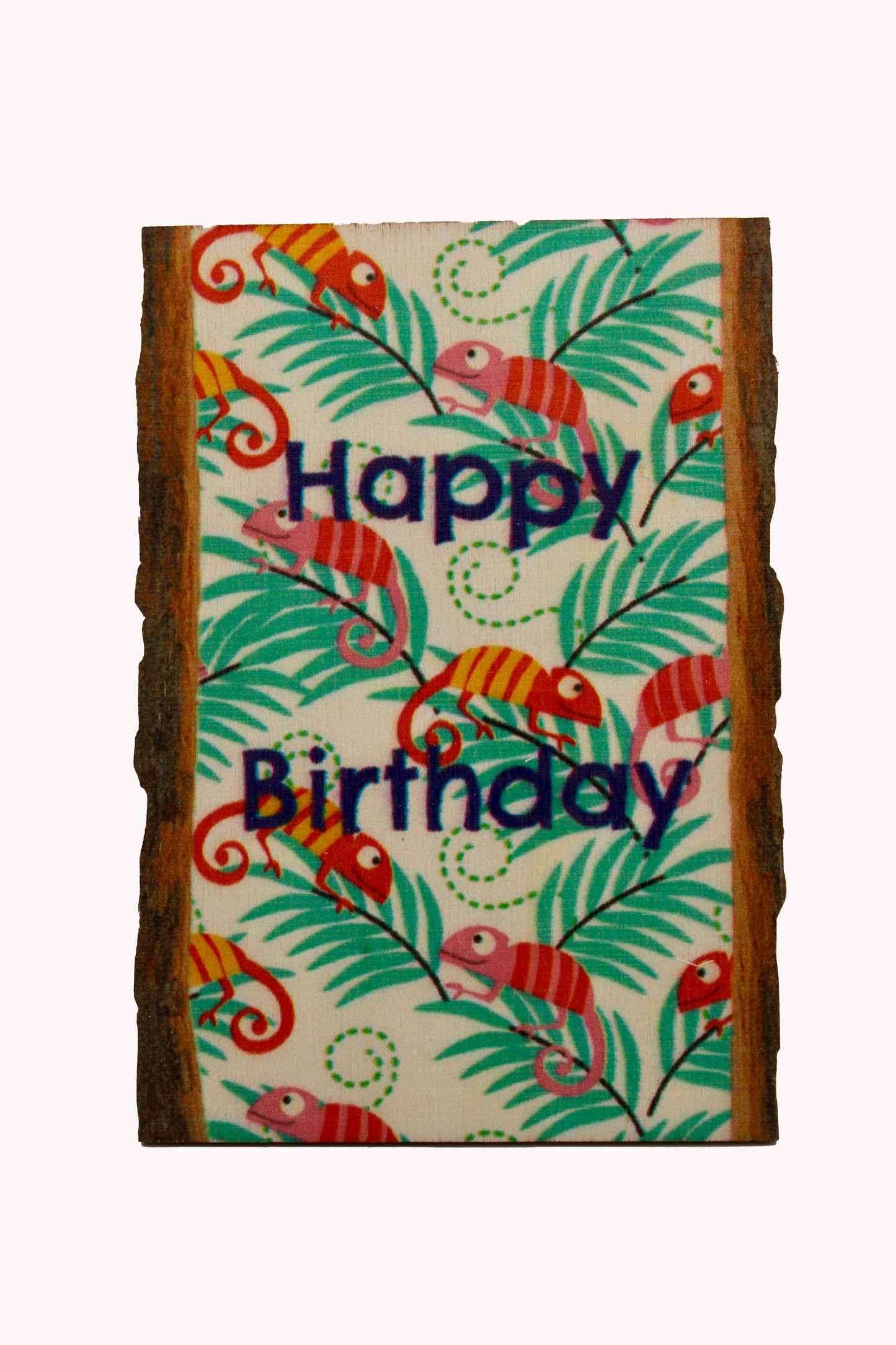 Birthday Chameleon - 5 Birthday Greeting Cards