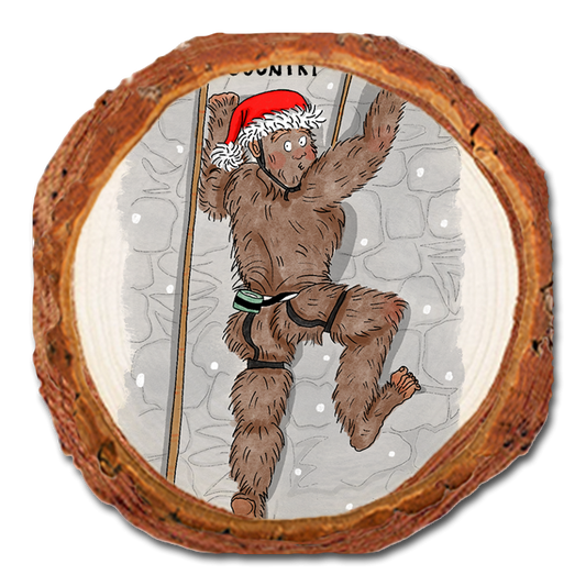 Coaster: Live Edge - Holiday Bigfoot Climber (Pack of 5)