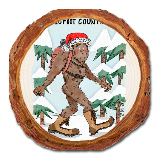 Coaster: Live Edge - Holiday Bigfoot Hiker (Pack of 5)