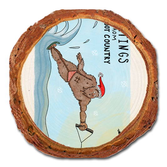 Coaster: Live Edge - Holiday Bigfoot Water Skier (Pack of 5)