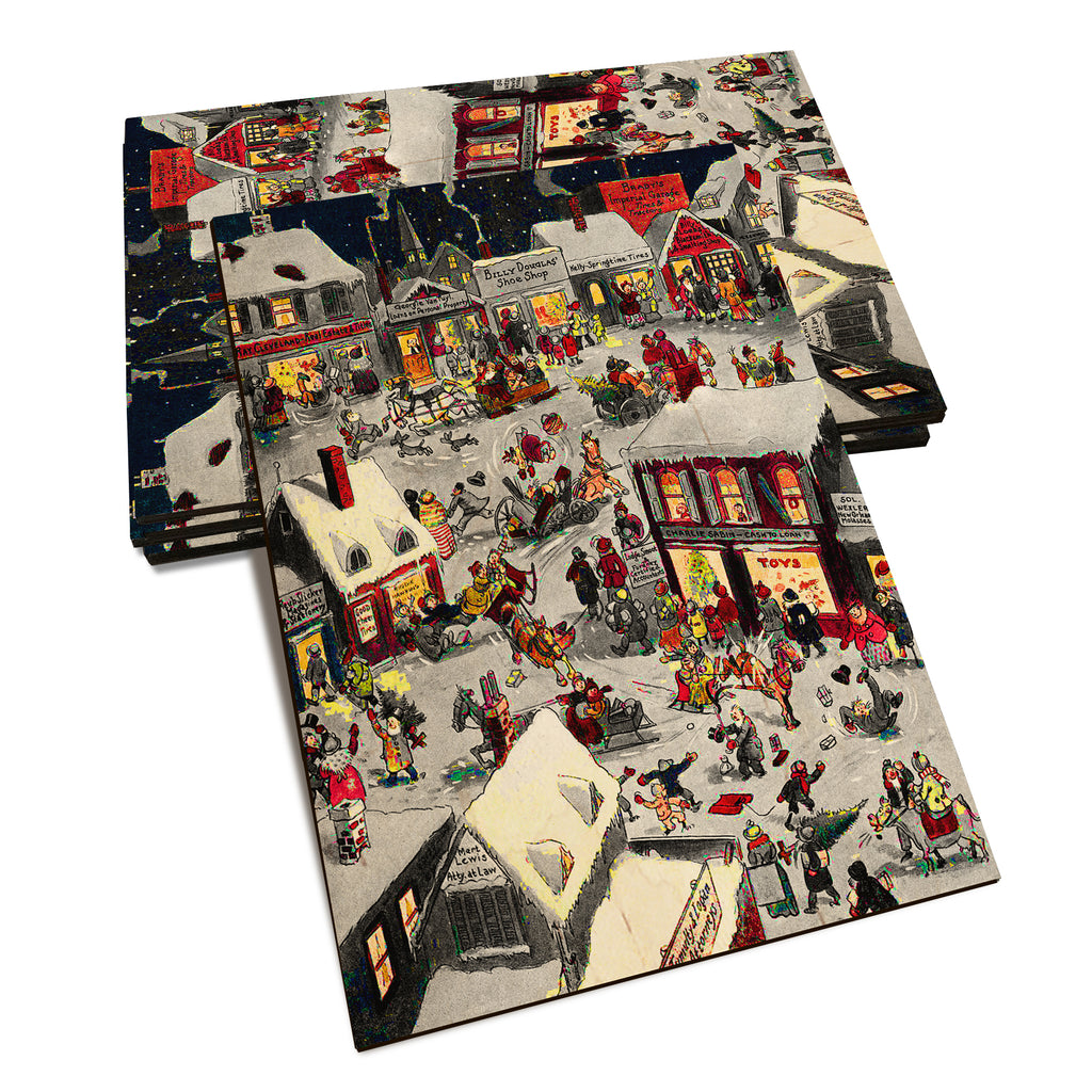 Holiday Bussle - Holiday - Classic Edge Classic Edge Postcard (5pk // $2.80ea)