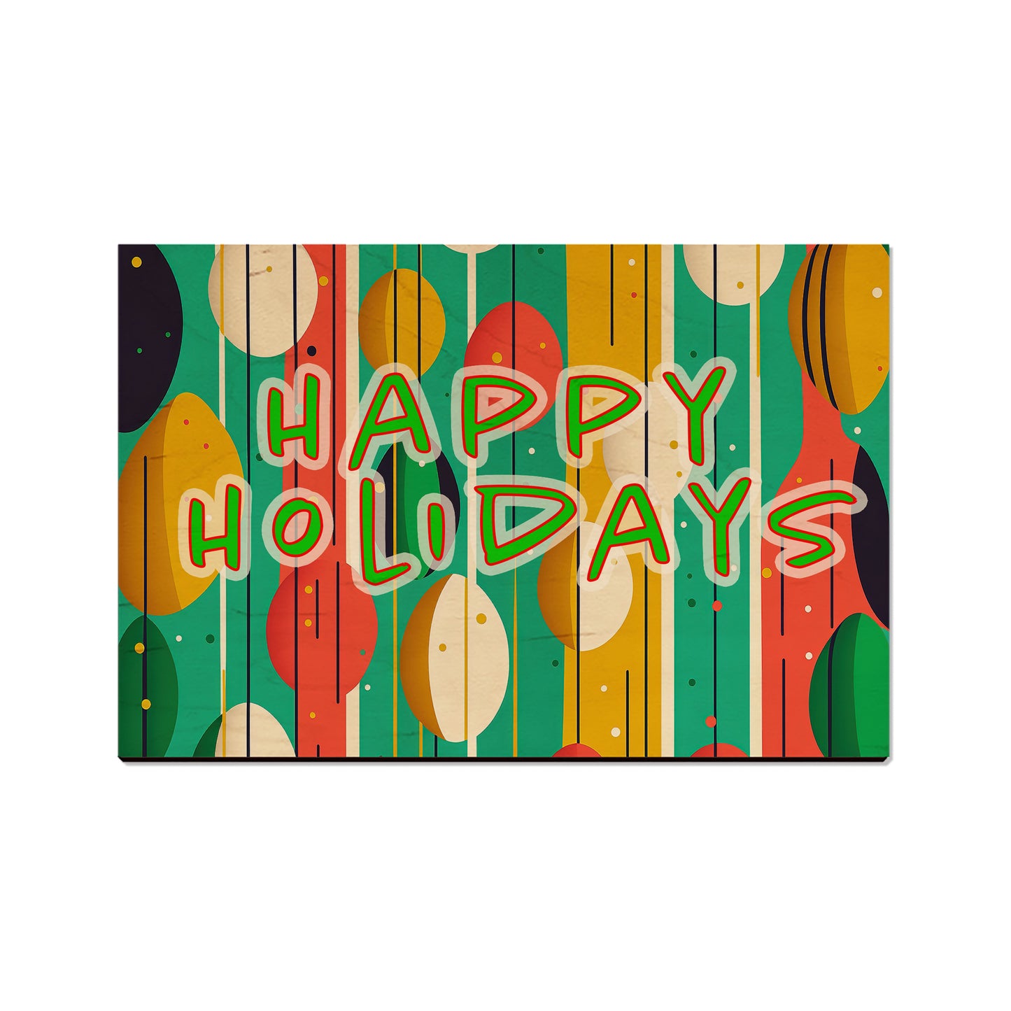 Happy Retro Holiday - Holiday - Classic Edge