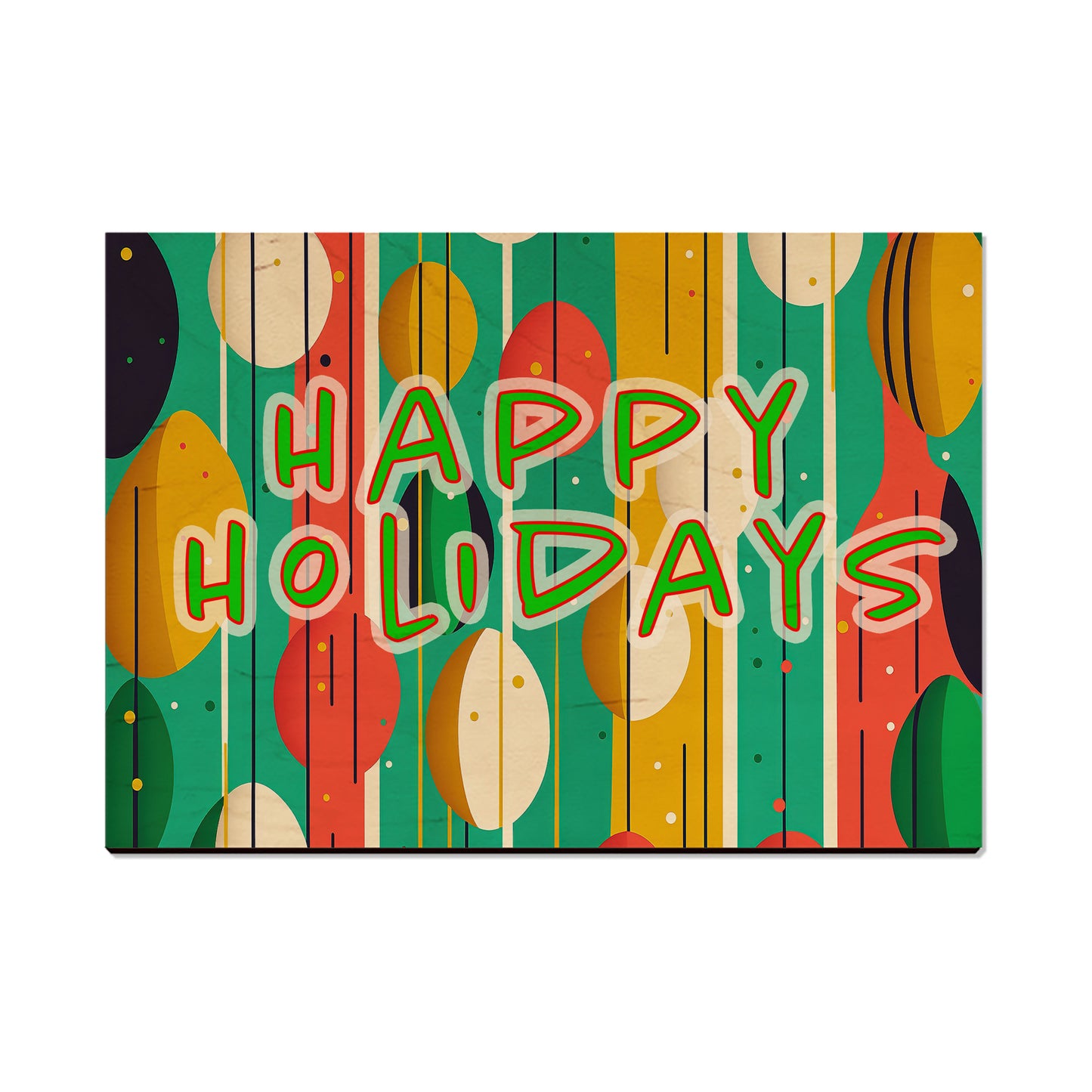 Happy Retro Holiday - Holiday - Classic Edge
