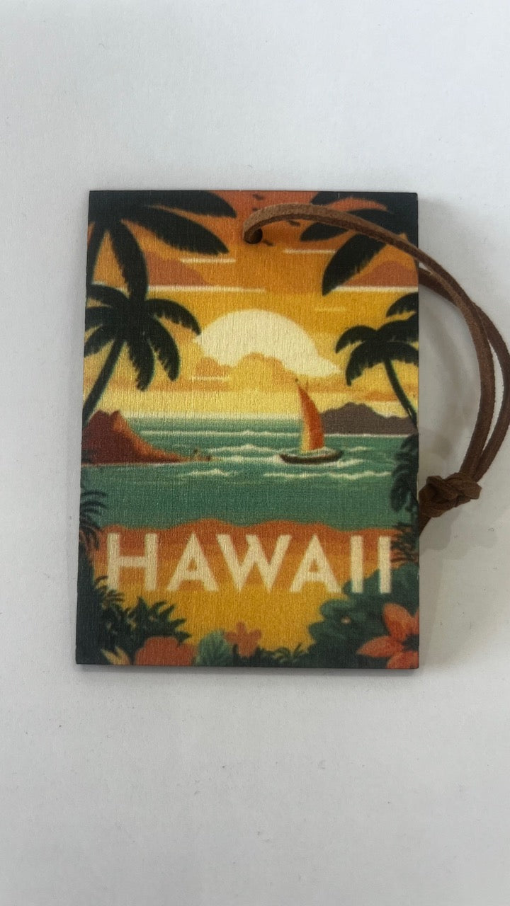 Hawaii Sunset - Classic Edge - Postcard