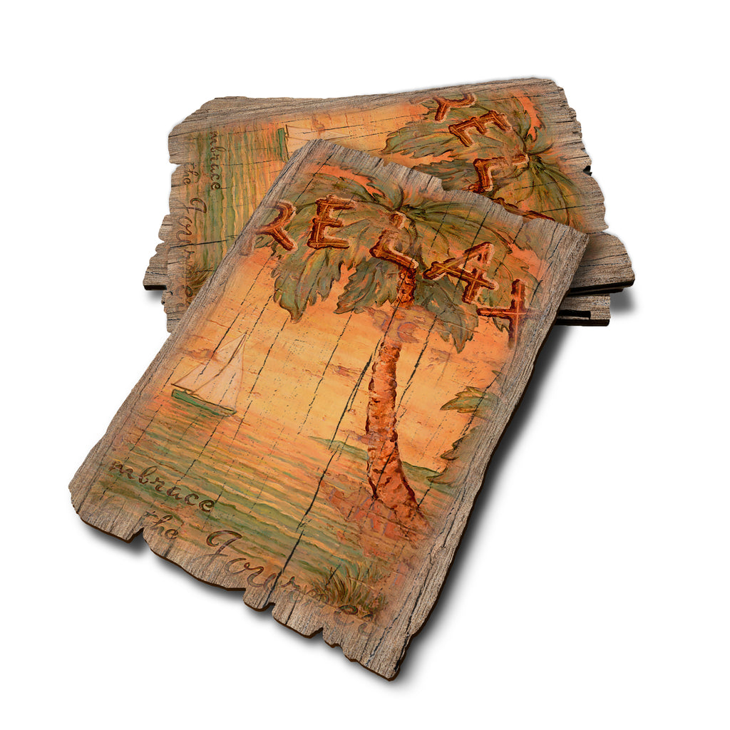 Kruskamp's Embrace The Journey - Weathered Edge Rustic Edge Postcard (5pk // $2.80ea)