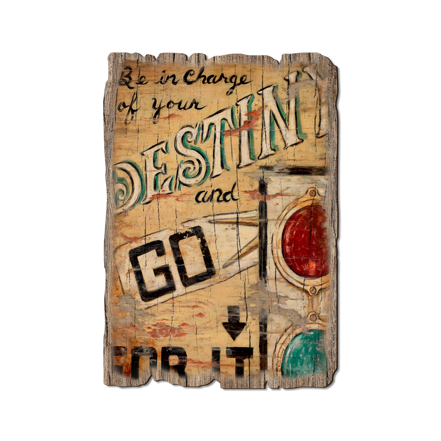 Kruskamps' Go For It - Rustic Edge Postcards & Magnets Rustic Edge Postcard (5pk // $2.80ea)