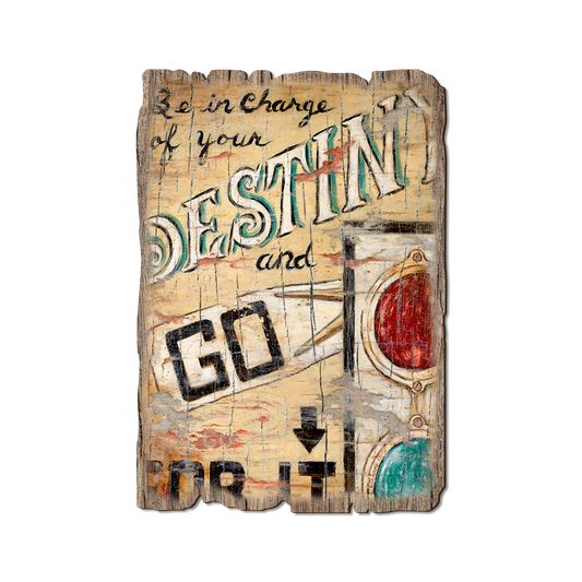 Greeting Card: Weathered Edge - Kruskamp's Go For It