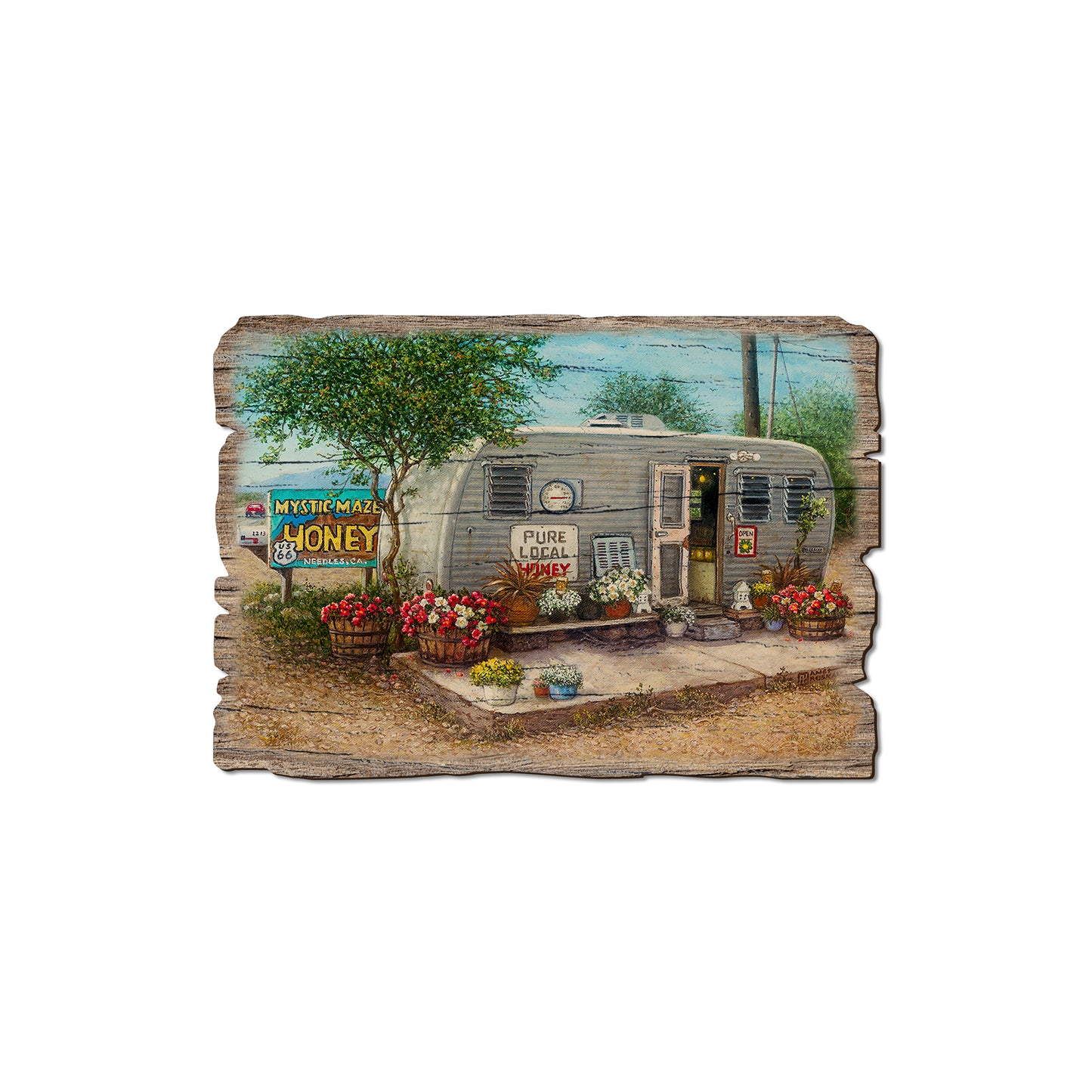 Kruskamps' Mystic Maze - Rustic Edge Postcards & Magnets Rustic Edge Magnet (5pk // $2.80ea)