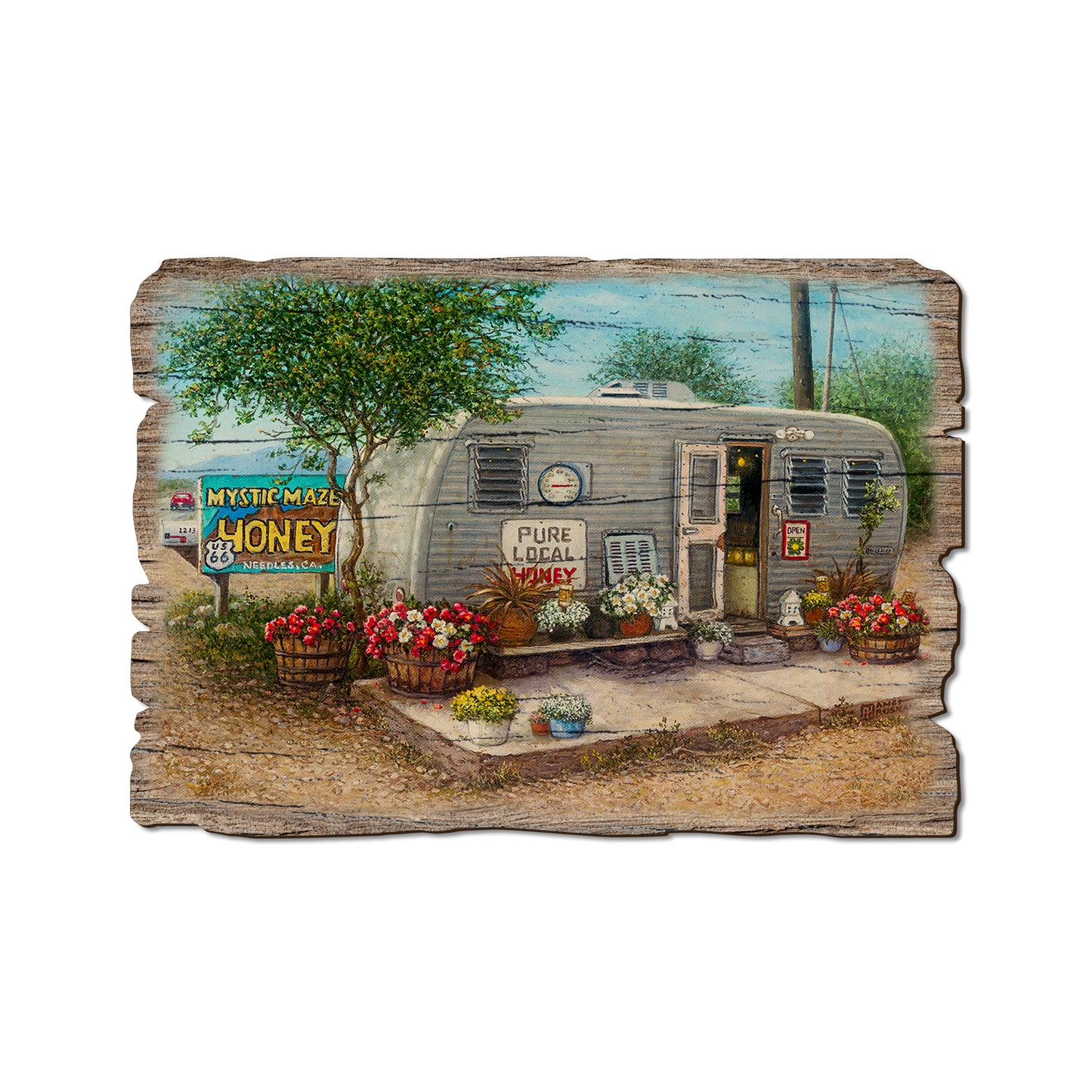 Kruskamps' Mystic Maze - Rustic Edge Postcards & Magnets Rustic Edge Postcard (5pk // $2.80ea)