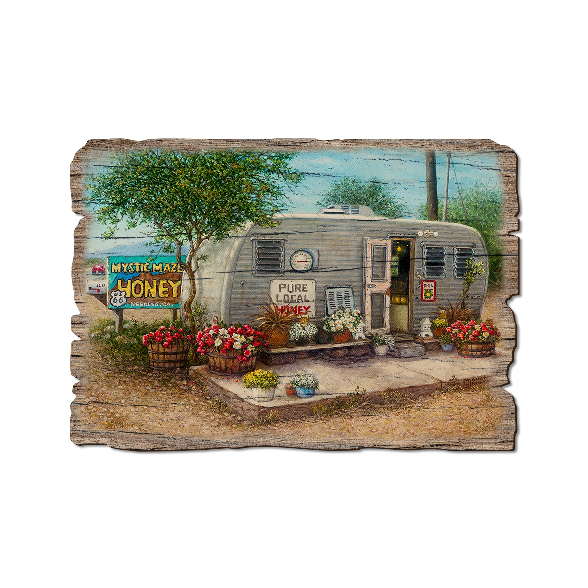 Kruskamps' Mystic Maze - Rustic Edge Postcards & Magnets Rustic Edge Postcard (5pk // $2.80ea)