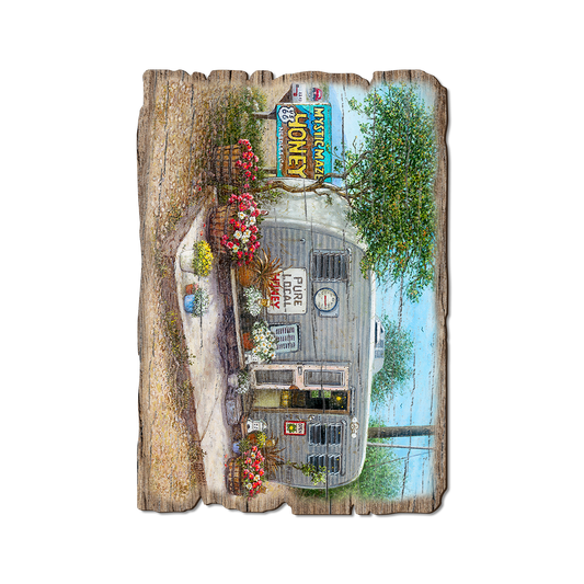 Greeting Card: Weathered Edge - Kruskamp's Mystic Maze