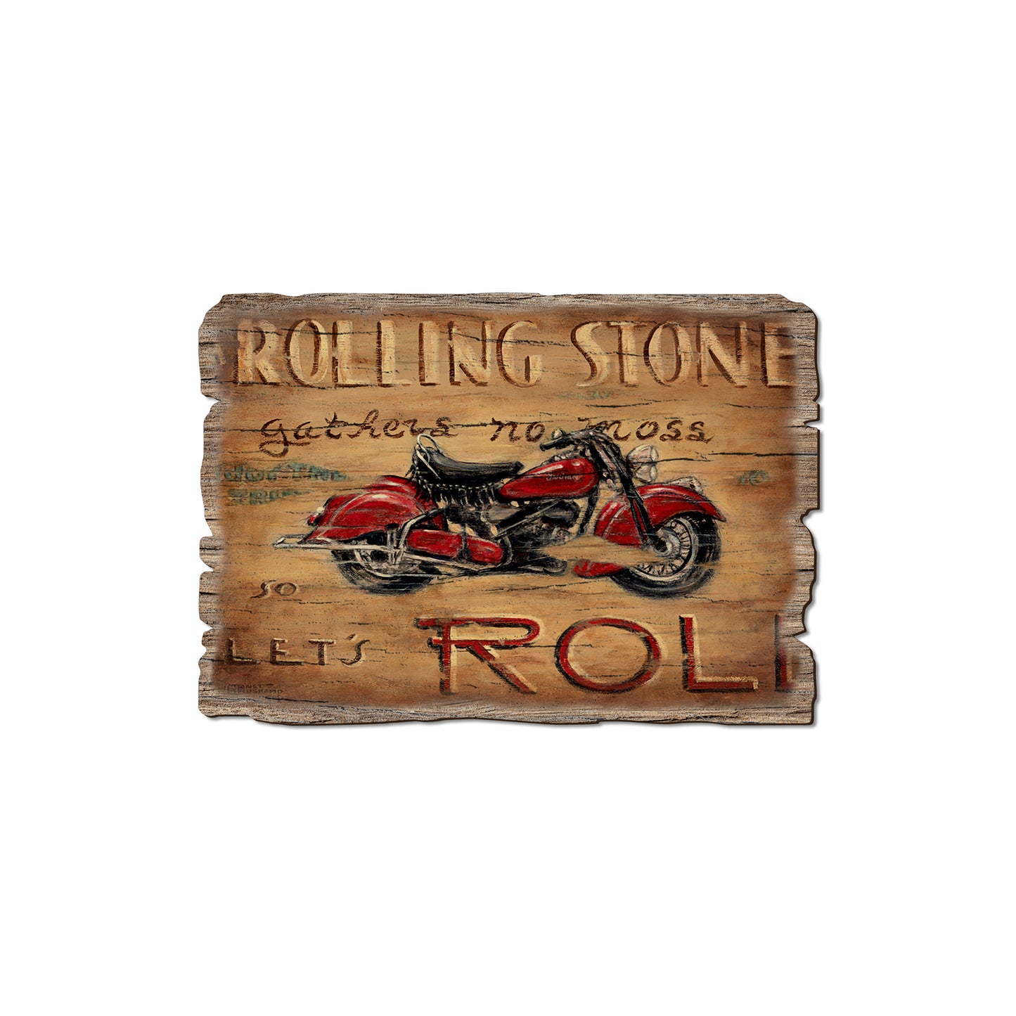 Kruskamps' Rolling Stone - Rustic Edge Postcards & Magnets Rustic Edge Magnet (5pk // $2.80ea)