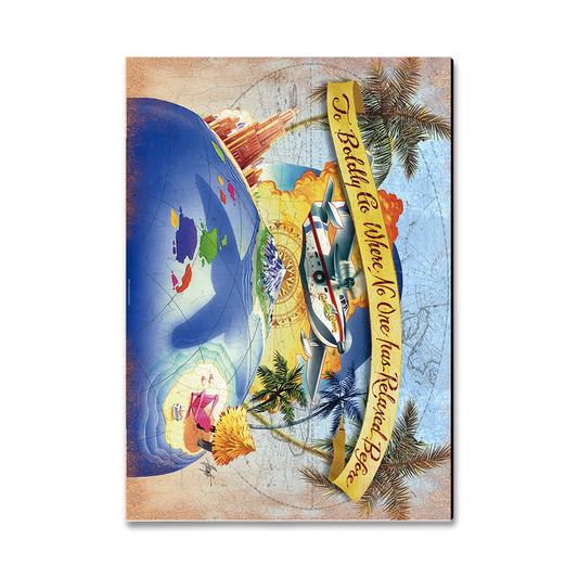 Greeting Card: Classic Edge - Mazzotta's Boldly Go