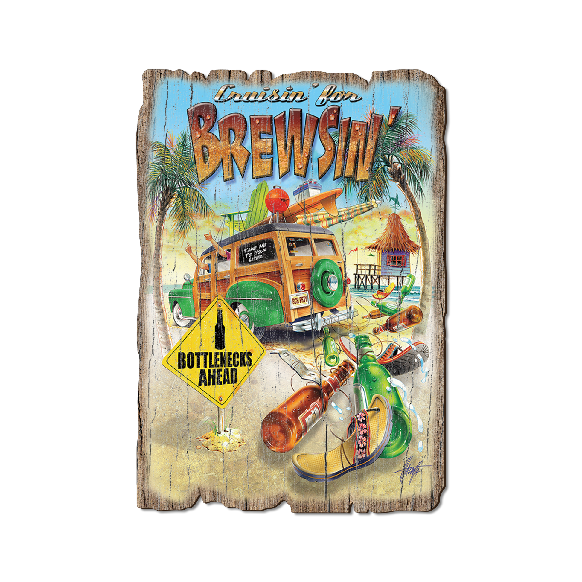 Ornament: Weathered Edge - Mazzotta's Cruisin' For Brewsin'