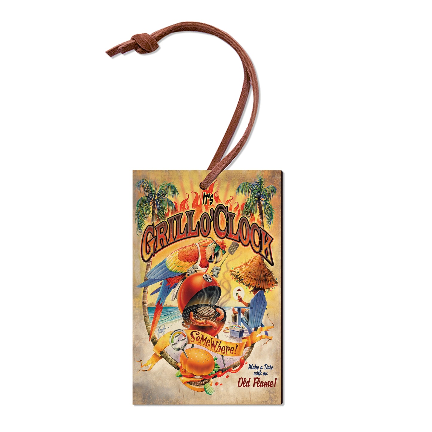 Mazzotta's Grill O'Clock - Classic Edge Classic Edge Ornament (5pk // $2.80ea)