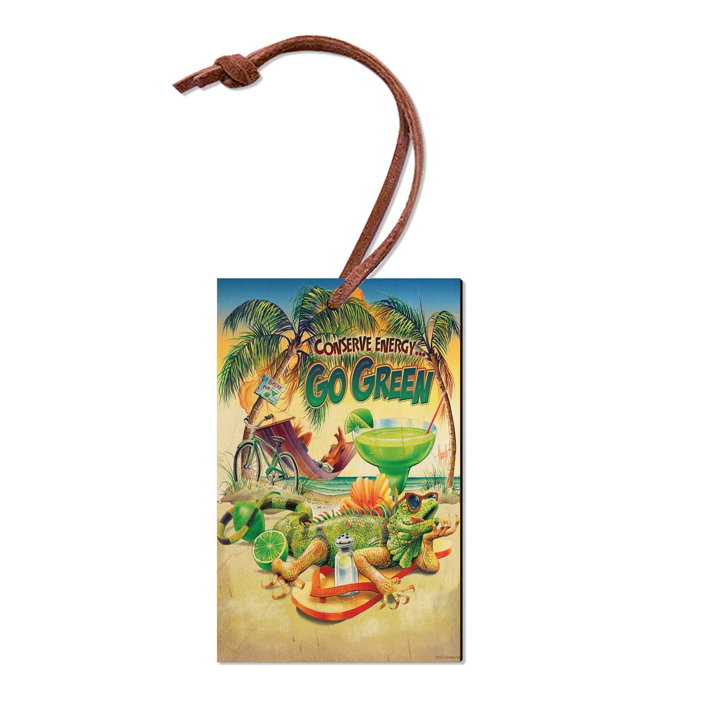 Mazzotta's Go Green - Classic Edge Classic Edge Ornament (5pk // $2.80ea)