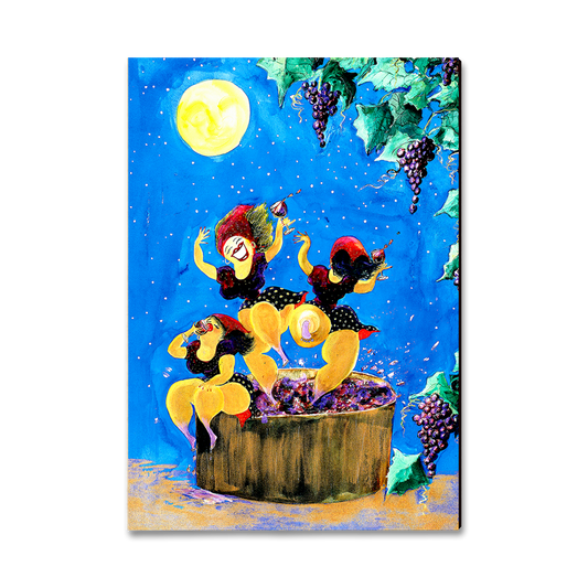 Magnet: Classic Edge - Neal's Bacchus Babes