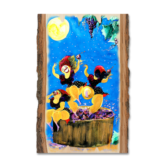 Magnet: Live Edge - Neal's Bacchus Babes