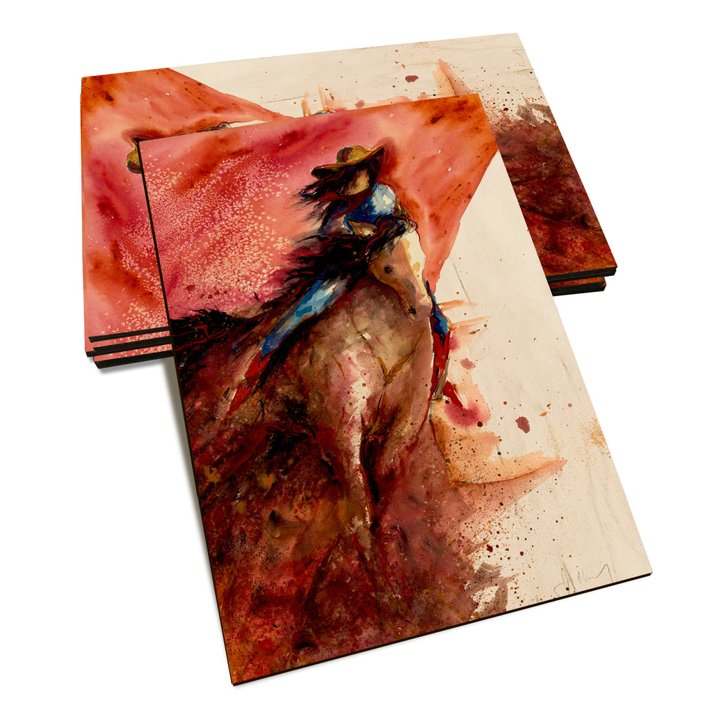 Neal's Barrel Rider - Classic Edge Classic Edge Postcard (5pk // $2.80ea)