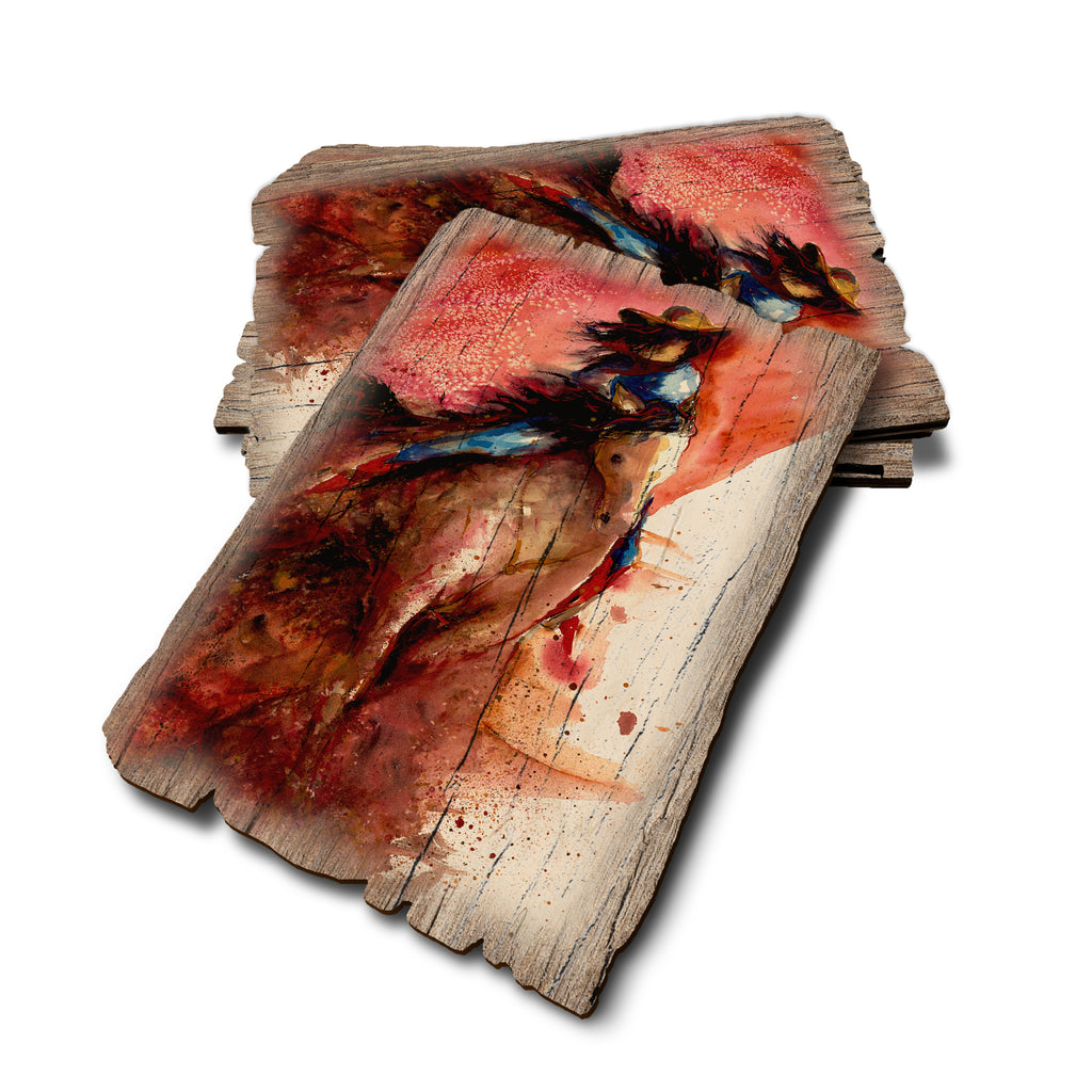 Neal's Barrel Rider - Weathered Edge Rustic Edge Postcard (5pk // $2.80ea)