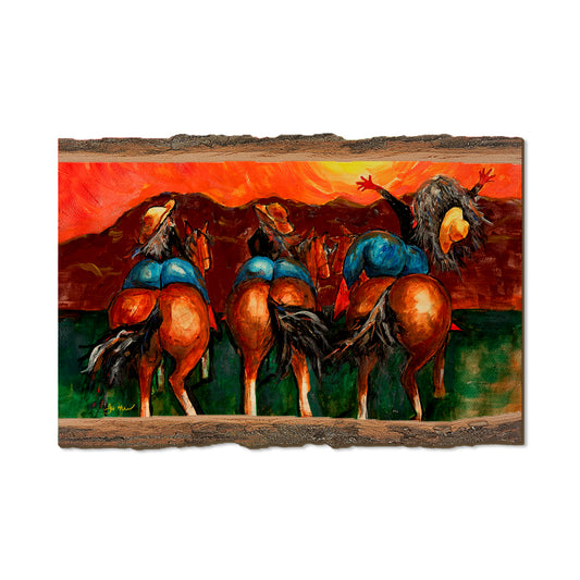Neal's Bun Riders - Live Edge Live Edge Postcard (5pk // $2.80ea)