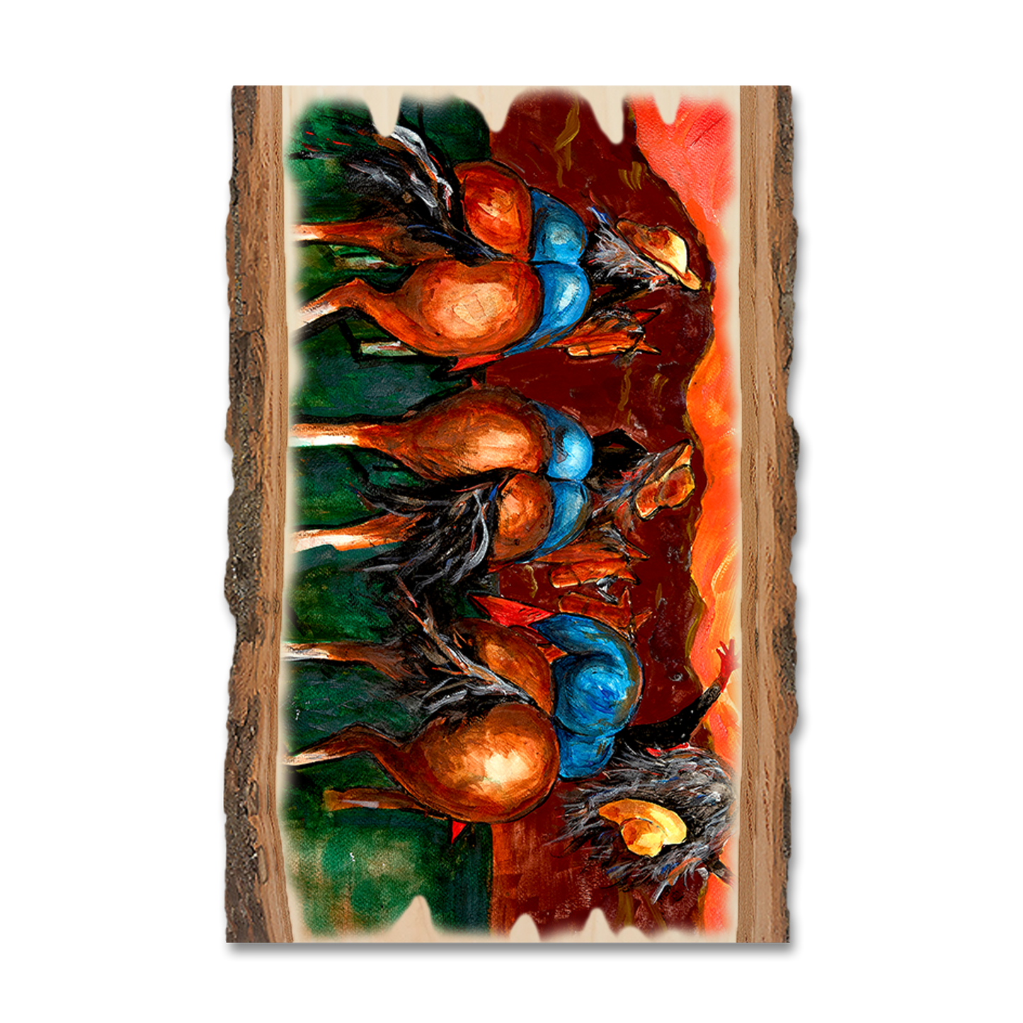 Postcard: Live Edge - Neal's Bun Riders