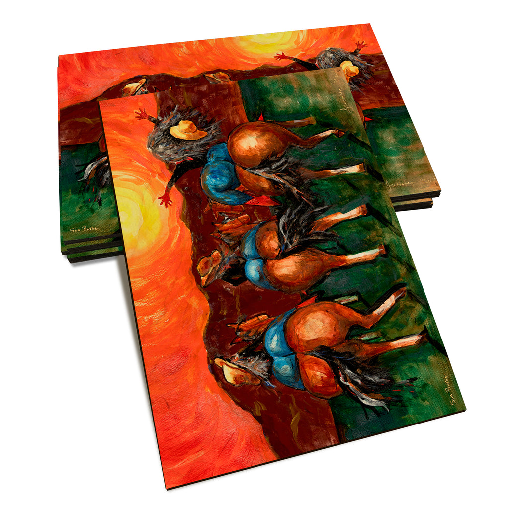 Neal's Bun Riders - Classic Edge Classic Edge Postcard (5pk // $2.80ea)