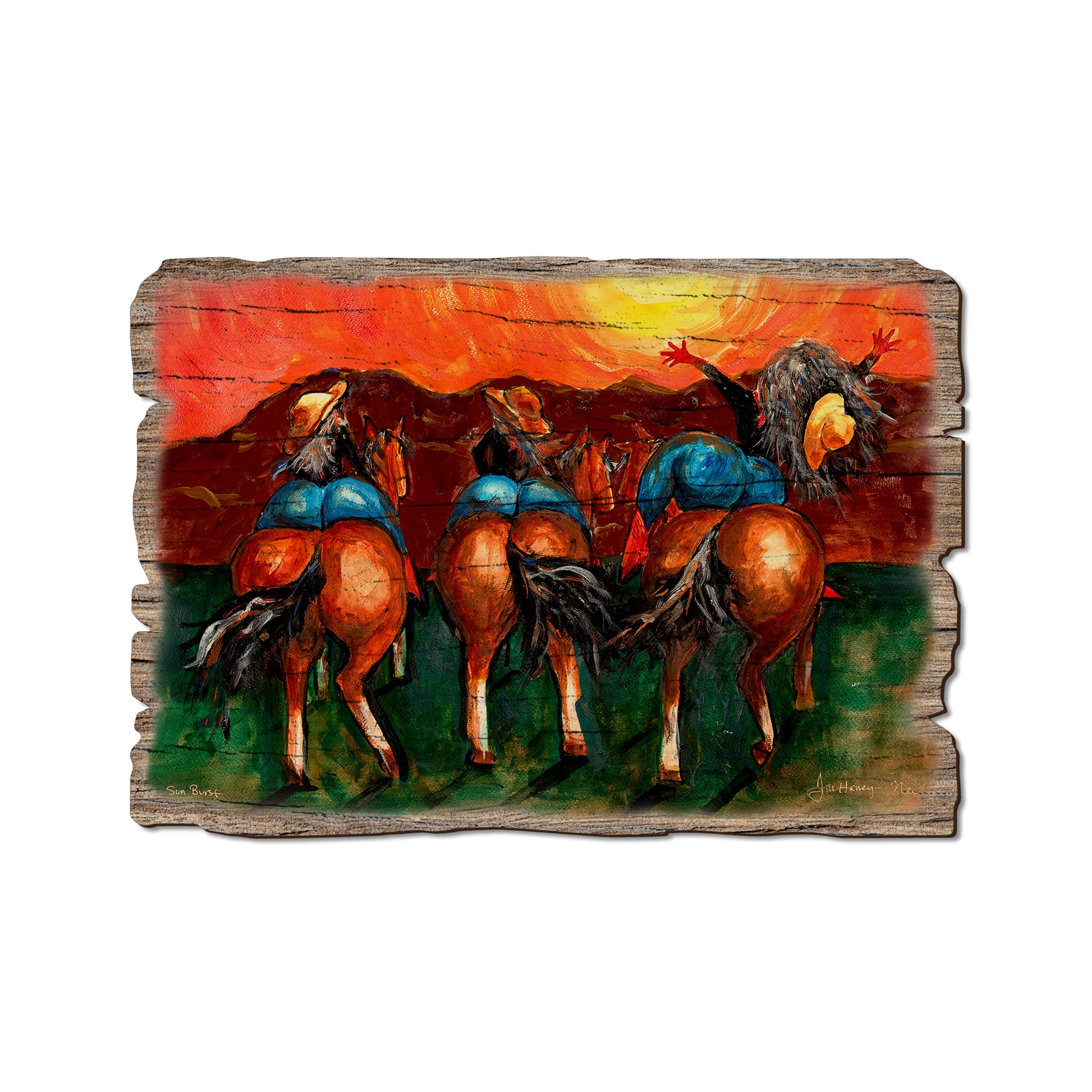 Neal's Bun Riders - Rustic Edge Postcards & Magnets Rustic Edge Postcard (5pk // $2.80ea)