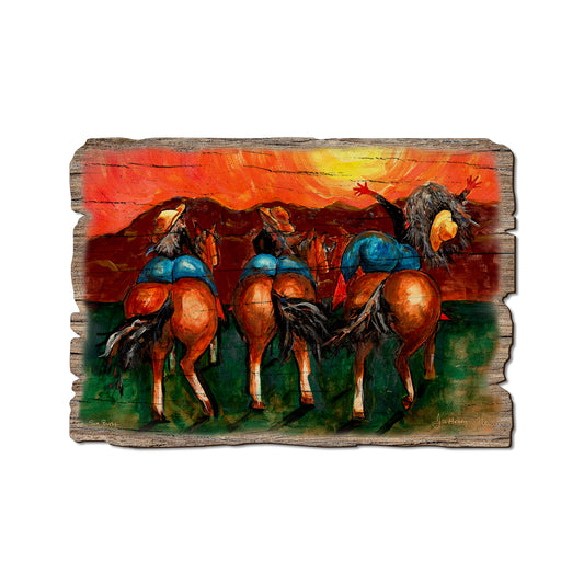 Neal's Bun Riders - Rustic Edge Postcards & Magnets Rustic Edge Postcard (5pk // $2.80ea)