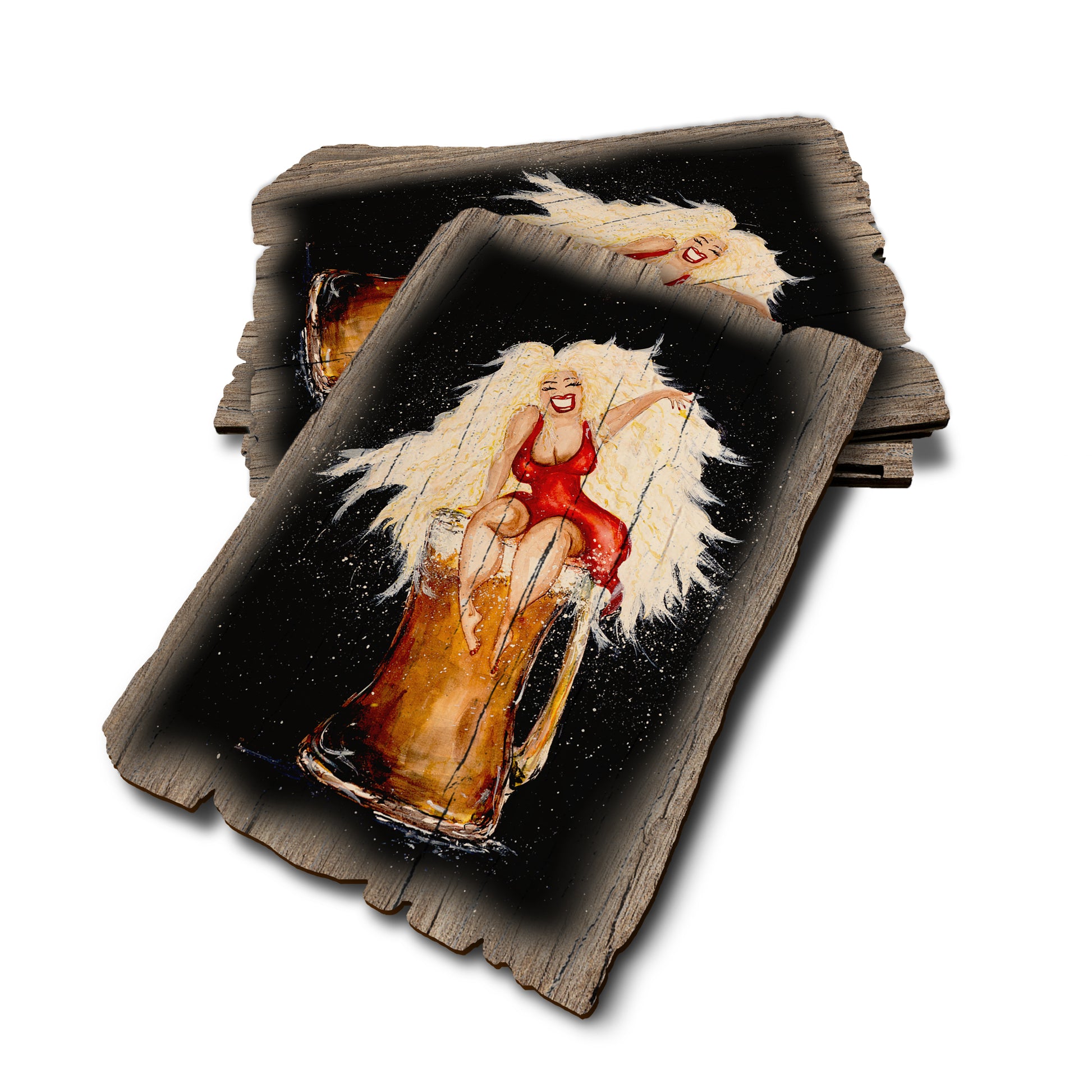 Neal's Beer Sheba - Weathered Edge Rustic Edge Postcard (5pk // $2.80ea)