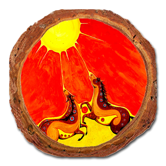 Coaster: Live Edge - Neal's Desert Spirits (Pack of 5)