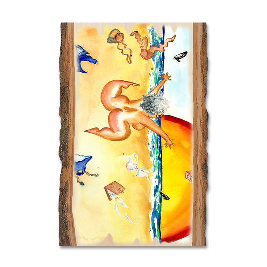 Greeting Card: Live Edge - Neal's Free at Last