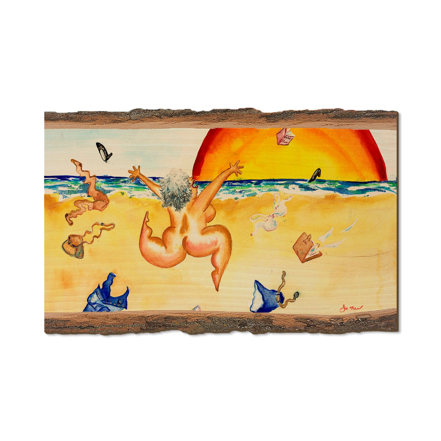 Neal's Free at Last - Live Edge Live Edge Magnet (5pk // $2.80ea)