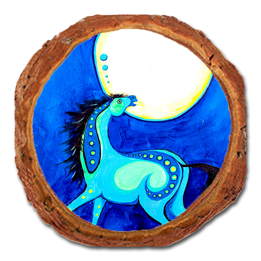 Coaster: Live Edge - Neal's Moody Blue