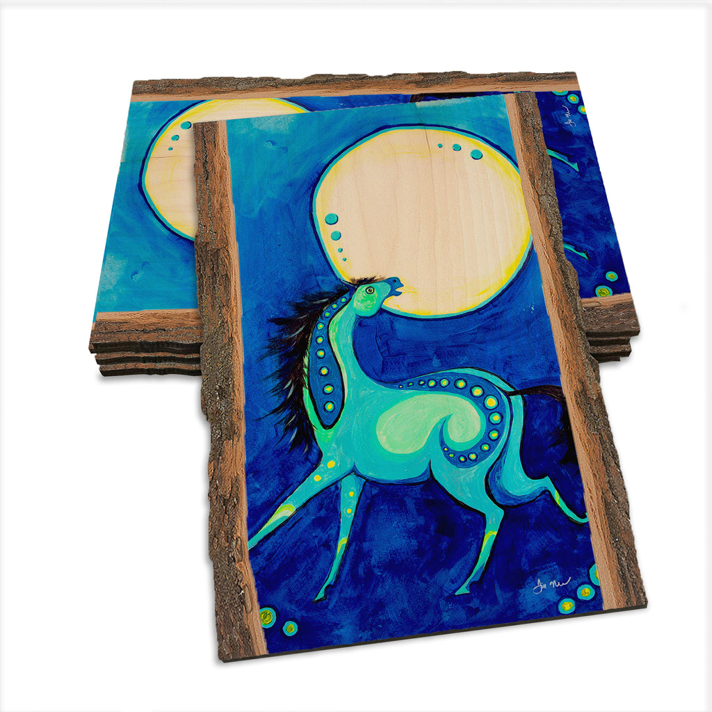 Neal's Moody Blue - Live Edge Live Edge Postcard (5pk // $2.80ea)